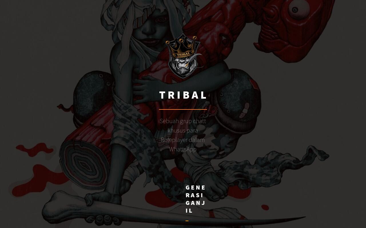 Carrd profile picture for @tribal